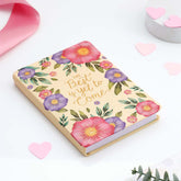Yellow Floral Pattern Notebook